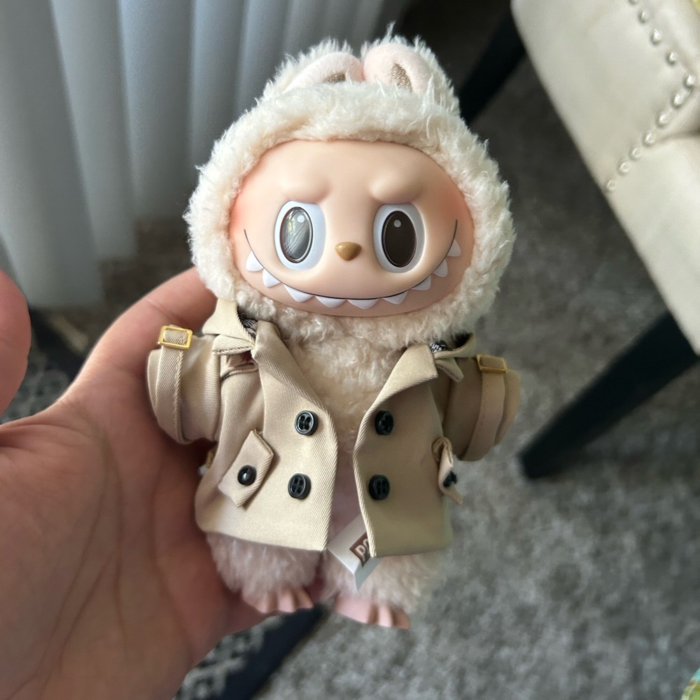 Fancy jacket labubu outfit